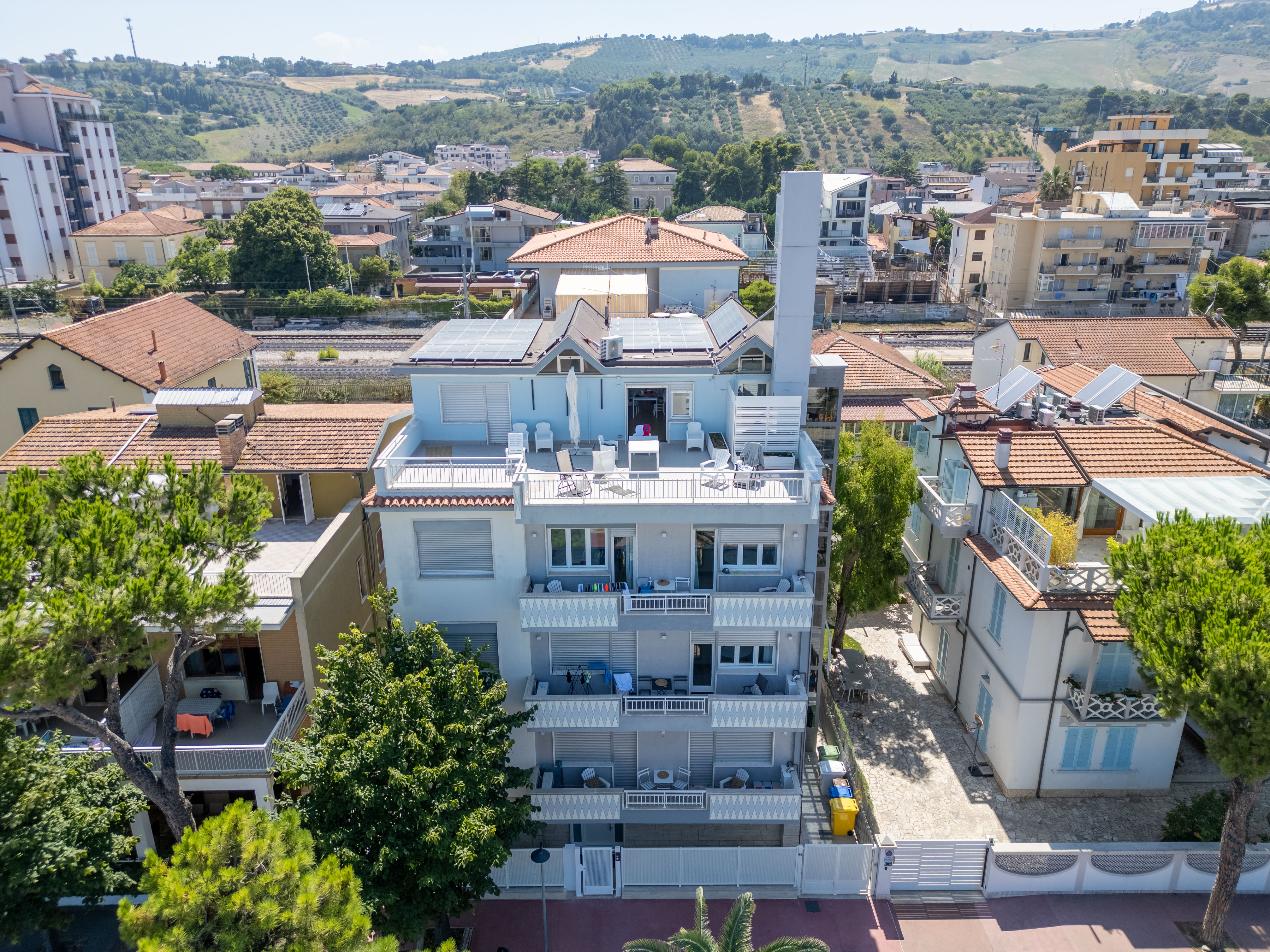 Vista aerea Residence Grazia